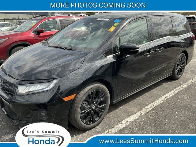 Crystal Black Pearl 2025 Honda Odyssey Sport-L FWD Minivan Front-Wheel Drive Automatic