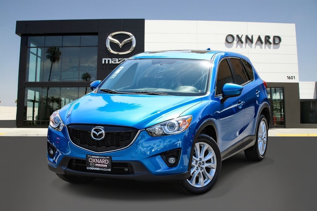 Sky Blue Mica 2013 Mazda CX-5 Grand Touring SUV / Crossover Front-Wheel Drive 6-Speed Automatic