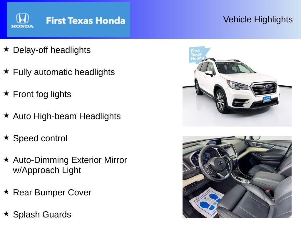 Used Car 2022 Subaru Ascent  Limited For Sale Under $30,000 In Austin, Texas