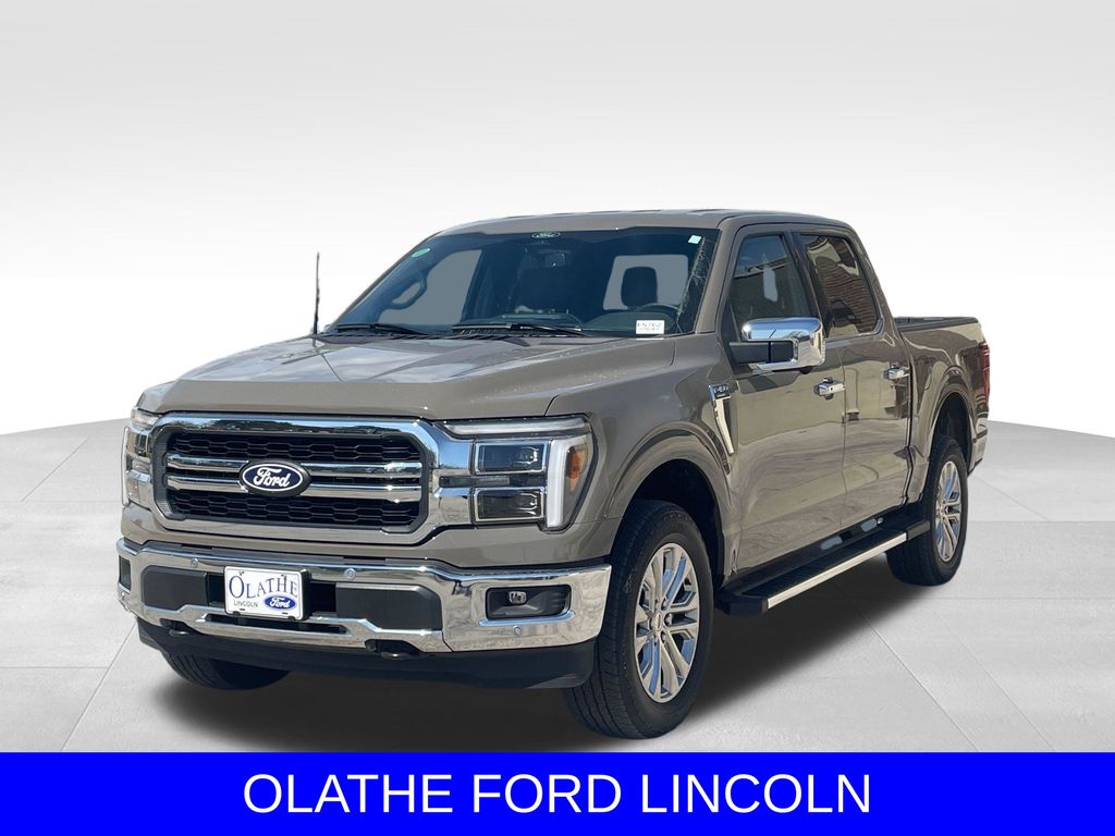 Gray 2025 Ford F-150 Pickup Truck Four-Wheel Drive Automatic