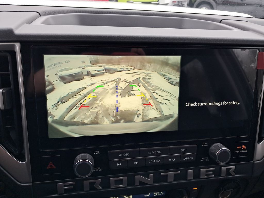 2026 Nissan Frontier SV White at John Sisson Motors