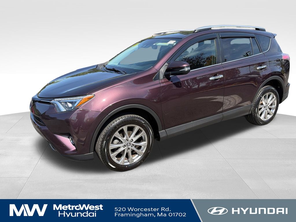Black Currant 2018 Toyota RAV4 SUV / Crossover All-Wheel Drive 6-Speed Automatic