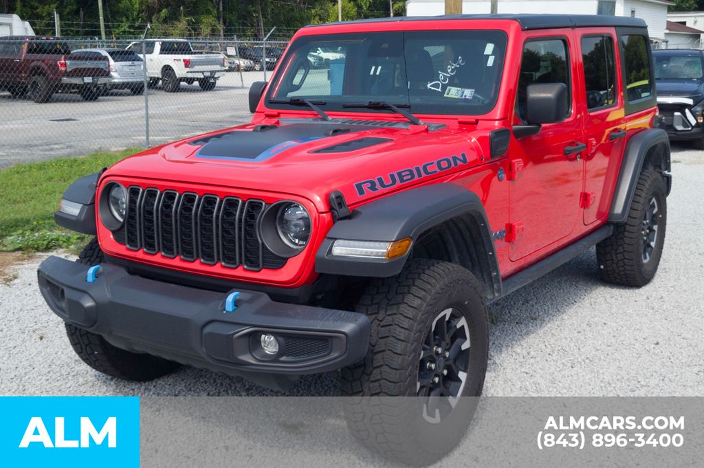 Used 2024 Red Jeep Rubicon 4xe image 23