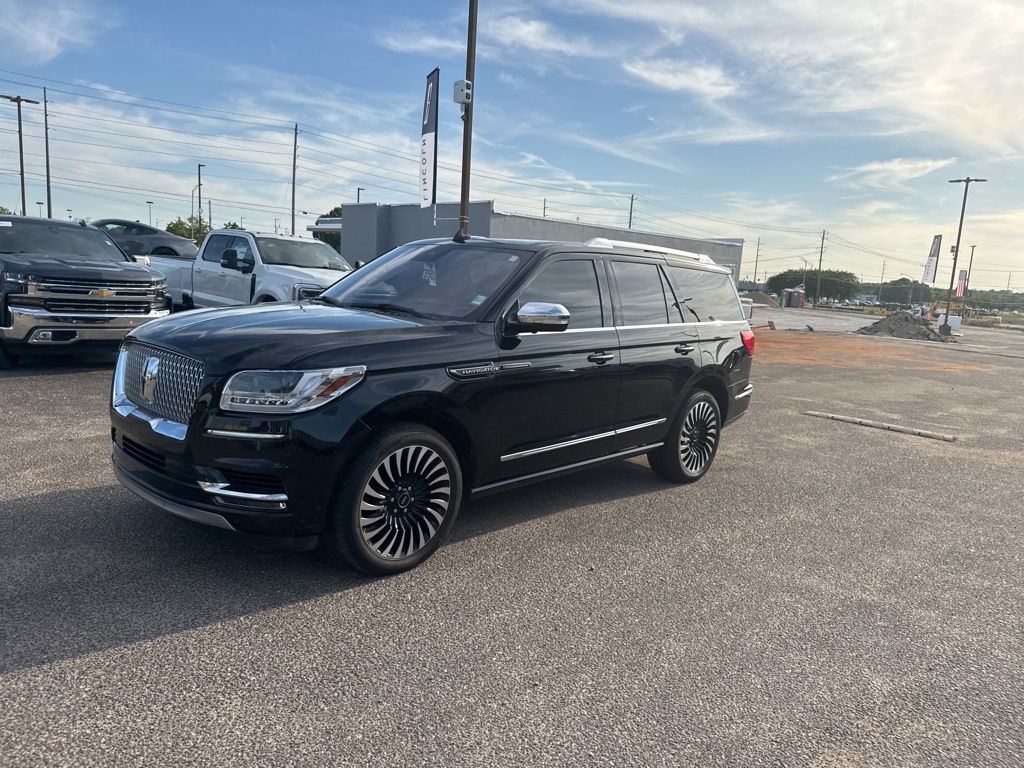 2020 Infinite Black Lincoln Navigator Black Label 4X4 SUV