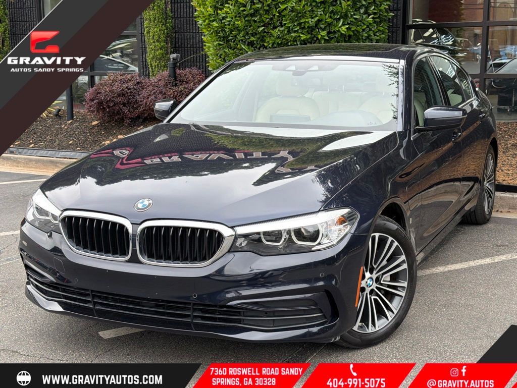 Imperial Blue Metallic 2019 BMW 5 Series 530e iPerformance Sedan RWD Sedan Rear-Wheel Drive 8-Speed Automatic
