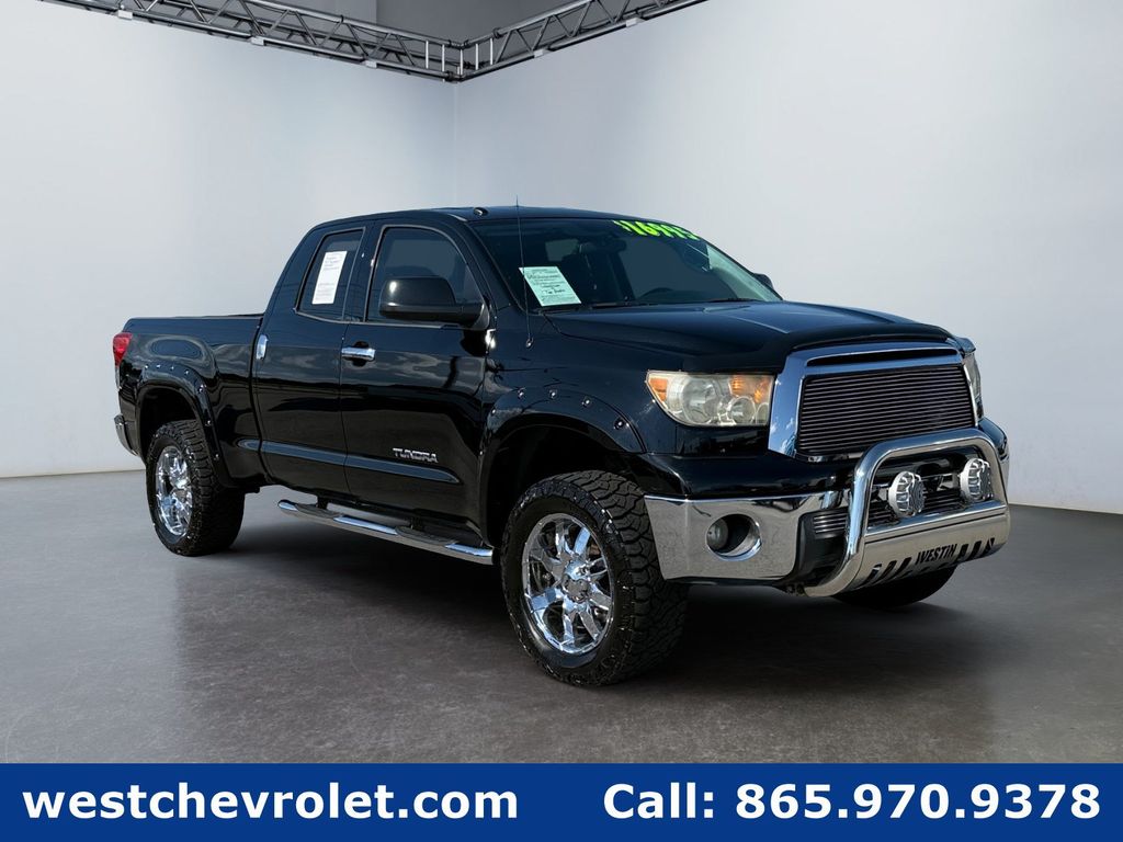 Black 2012 Toyota Tundra Pickup Truck Four-Wheel Drive 6-Speed Automatic Overdrive