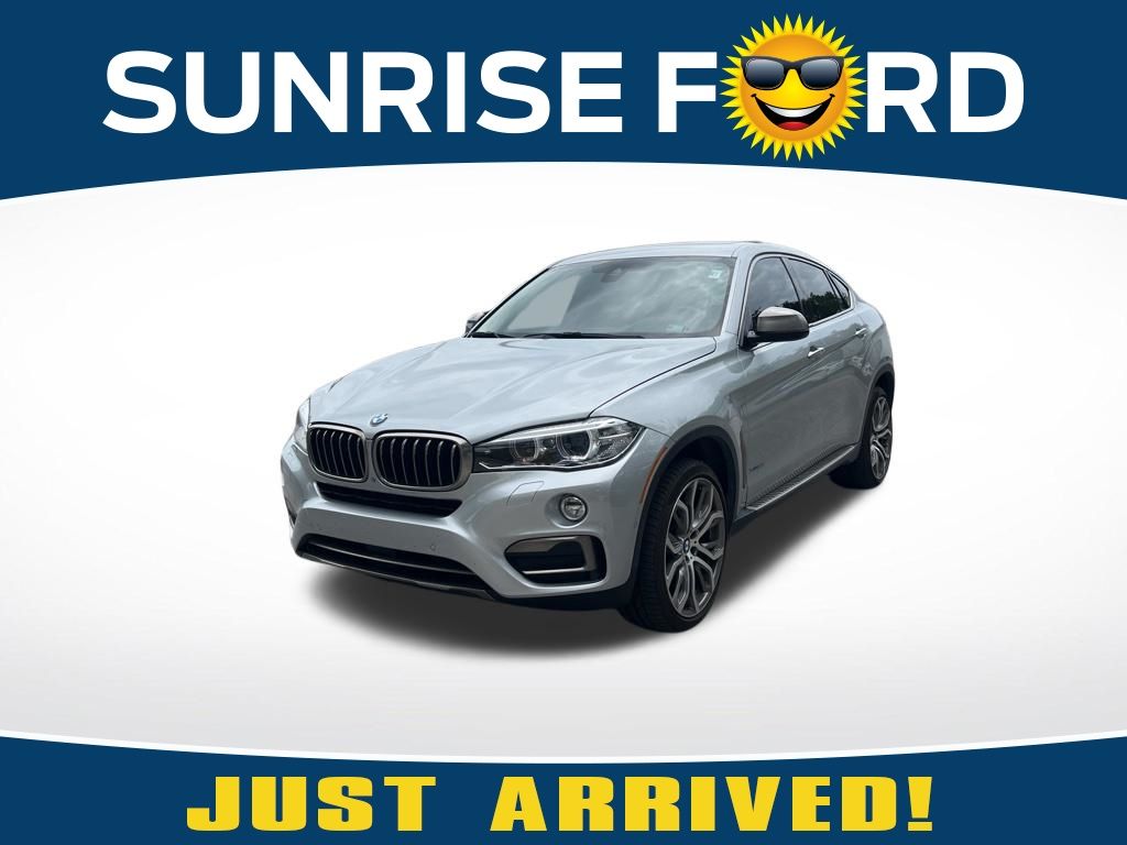 Glacier Silver Metallic 2015 BMW X6 SUV / Crossover All-Wheel Drive 8-Speed Automatic