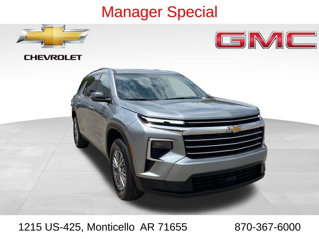 Sterling Gray Metallic 2025 Chevrolet Traverse LT FWD SUV / Crossover Front-Wheel Drive 8-Speed Automatic