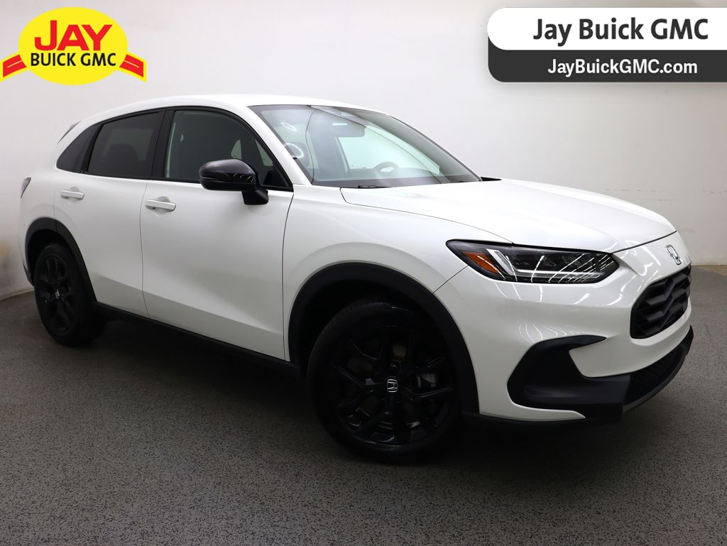 Platinum White Pearl 2025 Honda HR-V SUV / Crossover All-Wheel Drive Continuously Variable Transmission