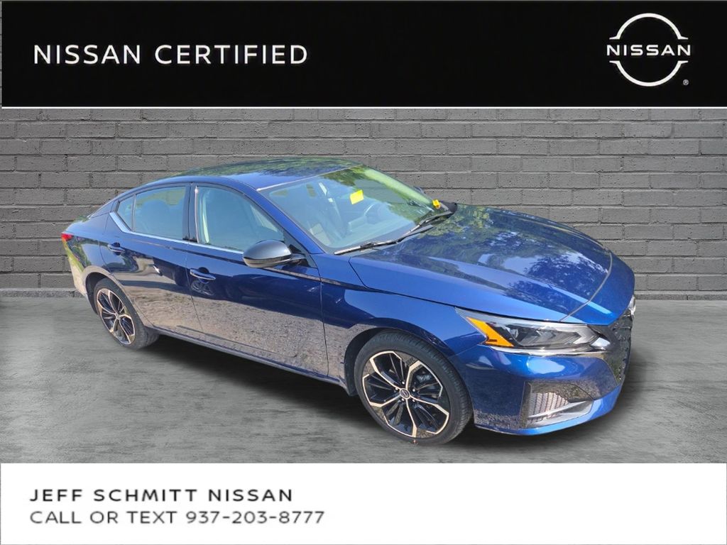 Deep Blue Pearl 2024 Nissan Altima Sedan All-Wheel Drive Continuously Variable Transmission