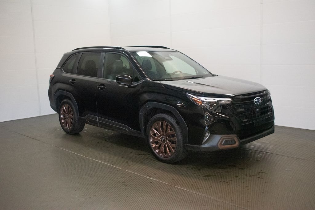 Crystal Black Silica 2026 Subaru Forester SUV / Crossover All-Wheel Drive Continuously Variable Transmission
