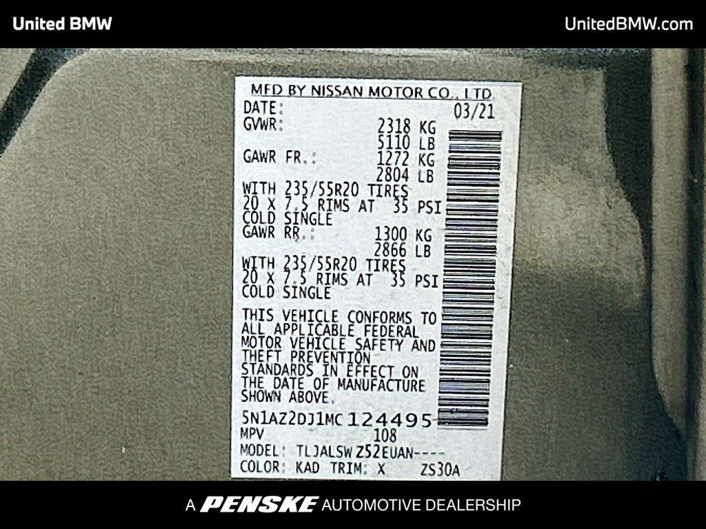 Thumbnail: 2021 Nissan Murano - 15