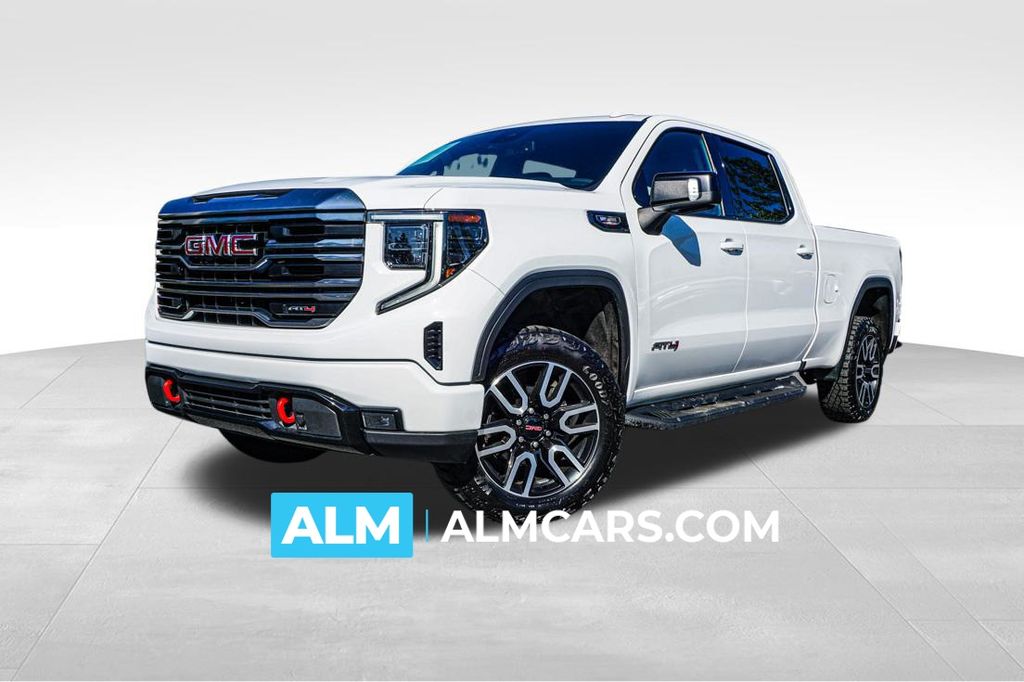 Summit White 2022 GMC Sierra 1500 Pickup Truck Four-Wheel Drive Automatic