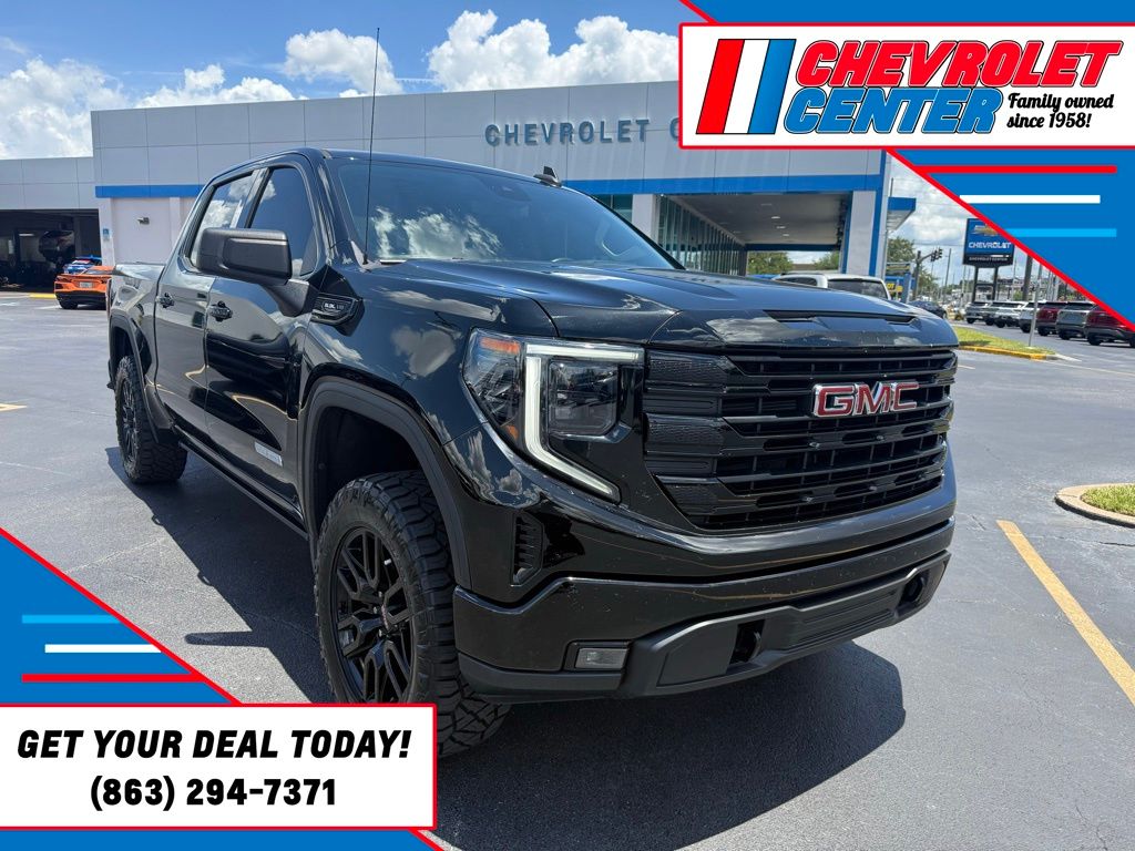 Onyx Black 2022 GMC Sierra 1500 Pickup Truck Four-Wheel Drive Automatic