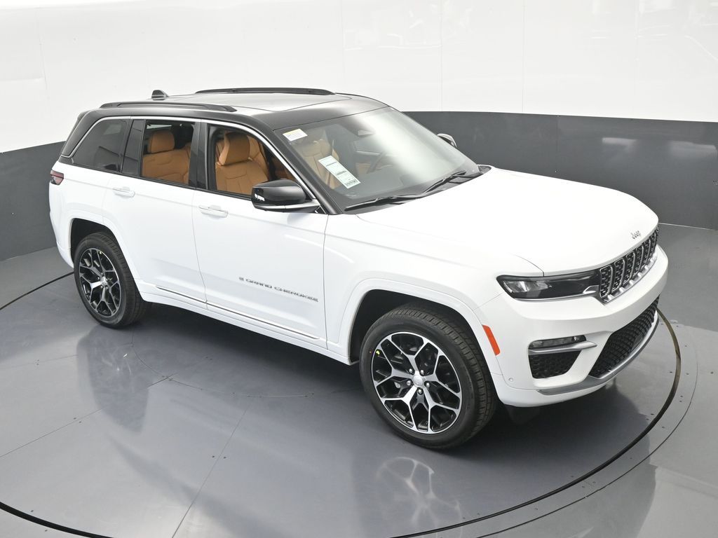 New 2025 Bright White Clearcoat Jeep Summit image 59