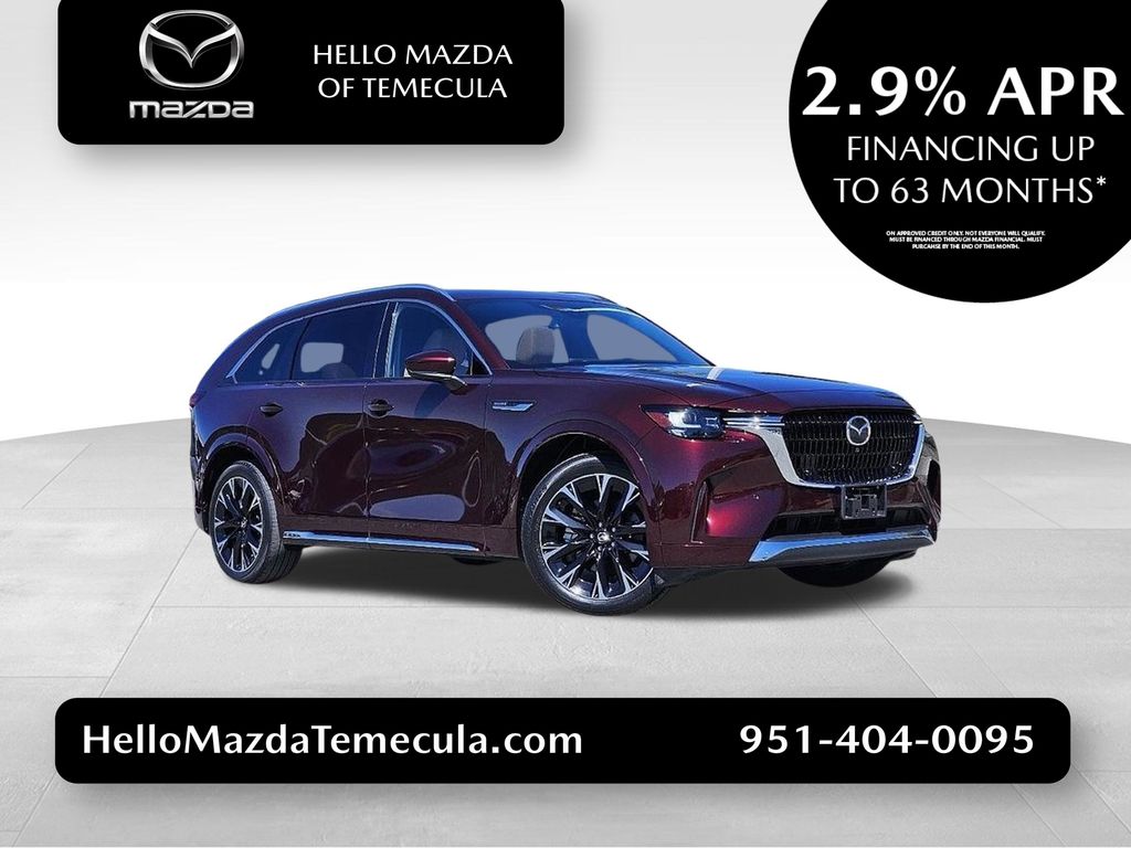 Artisan Red Premium 2024 Mazda CX-90 3.3 Turbo S Premium Plus AWD SUV / Crossover All-Wheel Drive 8-Speed Automatic
