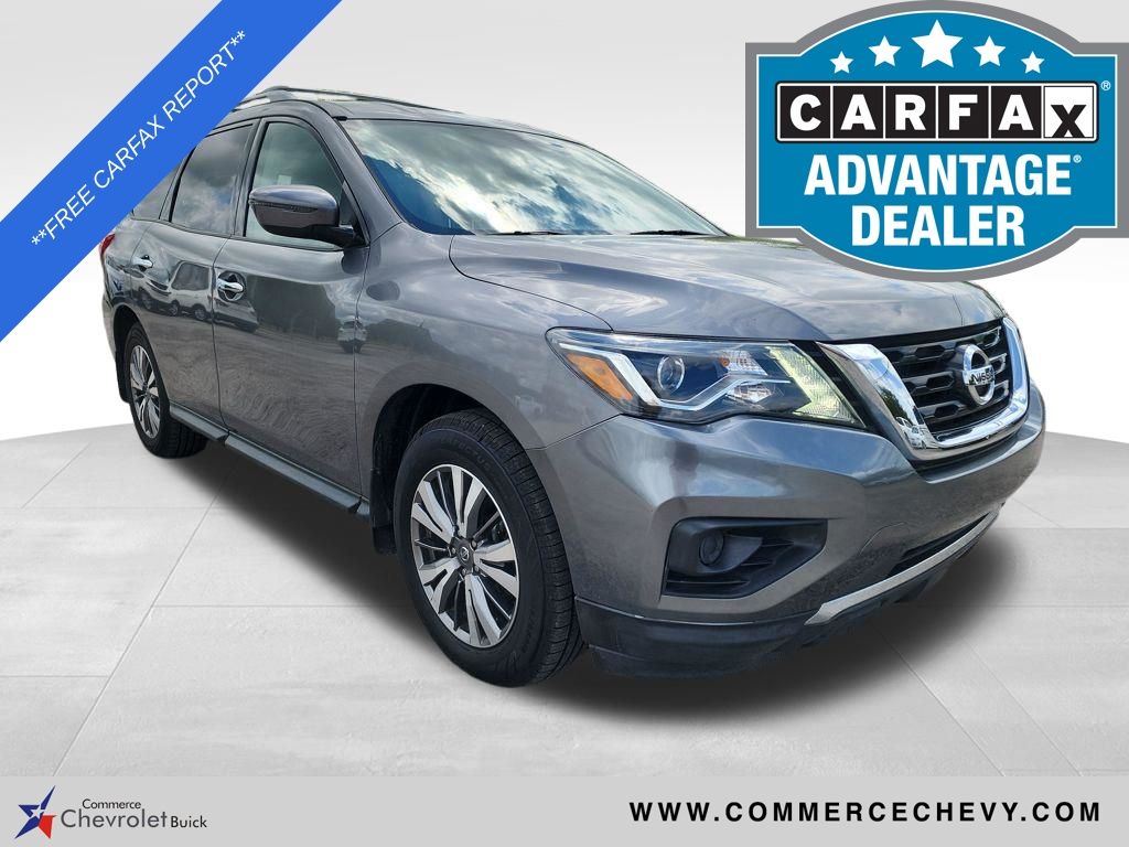 Gray (Gun Metallic) 2020 Nissan Pathfinder S FWD SUV / Crossover Front-Wheel Drive Continuously Variable Transmission