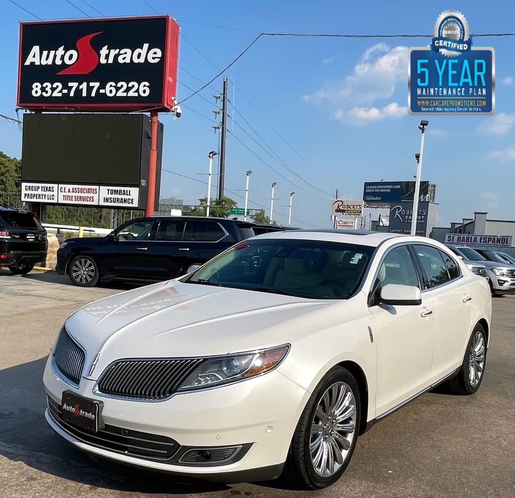 2016 Lincoln MKS Base White at Emmons Autoplex