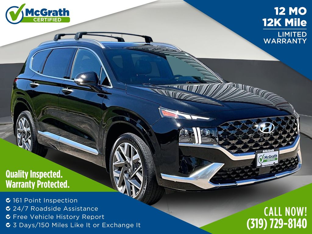 Twilight Black 2023 Hyundai Santa Fe SUV / Crossover All-Wheel Drive Automatic