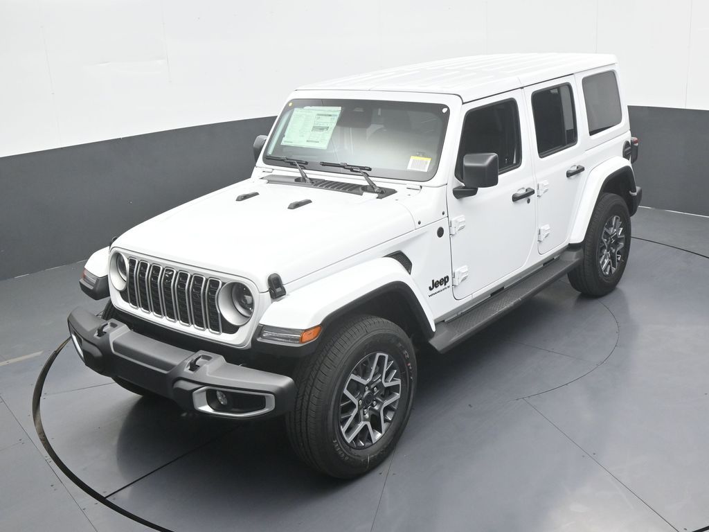 New 2026 Bright White Clearcoat Jeep Sahara image 44