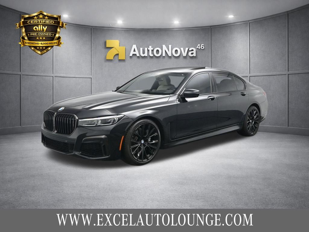 Black Sapphire Metallic 2022 BMW 7 Series Sedan Rear-Wheel Drive 8-Speed Automatic