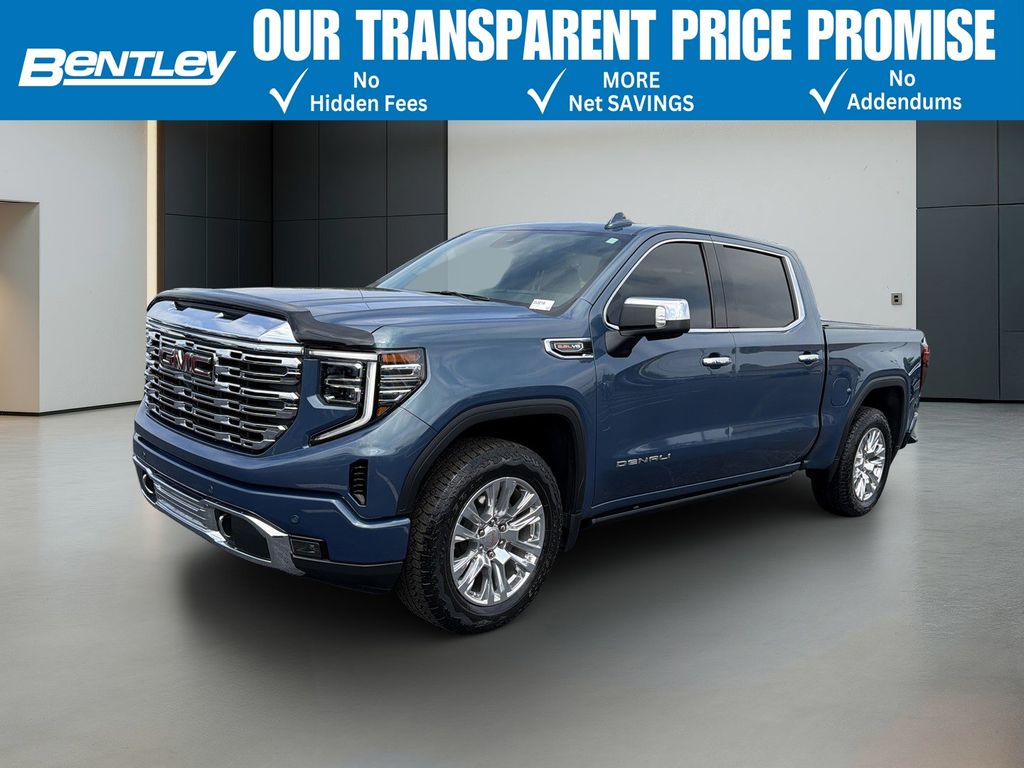 Downpour Metallic 2024 GMC Sierra 1500 Pickup Truck Four-Wheel Drive Automatic