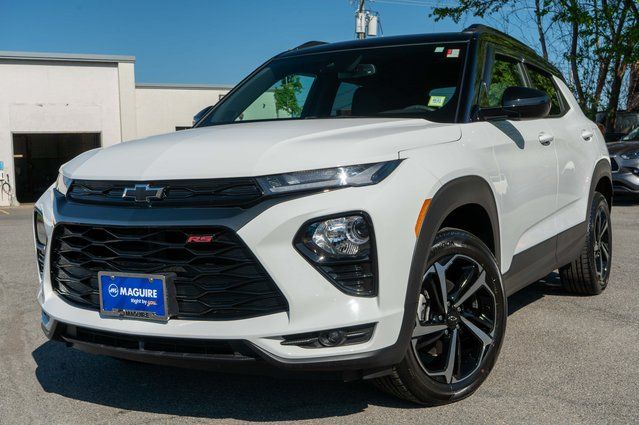 2022 Chevrolet TrailBlazer RS White at Auto Express Mitsubishi