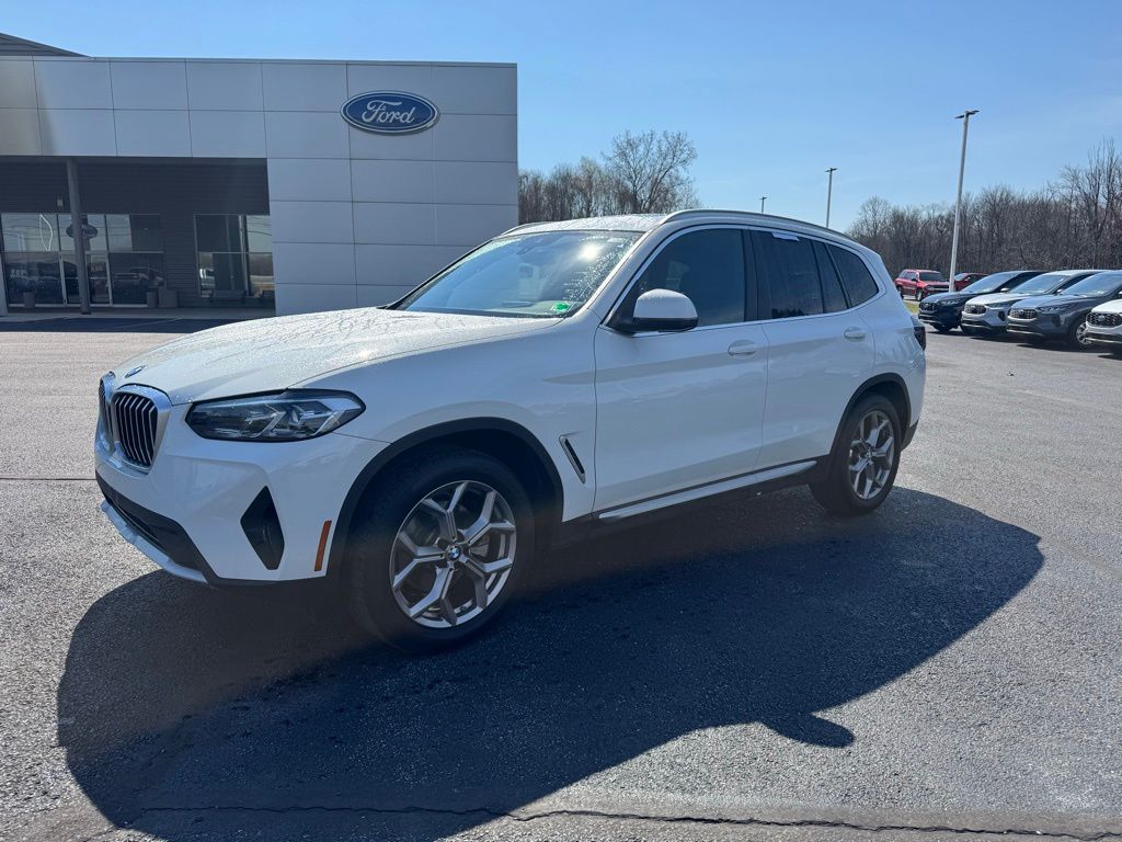 2023 BMW X3 xDrive30i White at Klick Lewis Buick Chevrolet