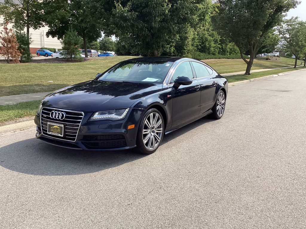Moonlight Blue Metallic 2013 Audi A7 Sedan All-Wheel Drive 8-Speed Automatic