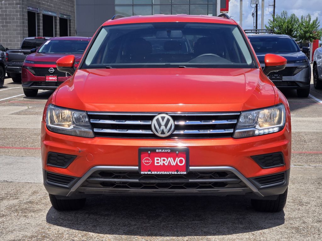 2019 Volkswagen Tiguan 2.0T S Orange at DeMontrond Auto Country