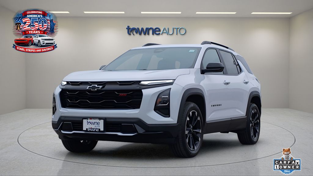 Polar White Tricoat 2026 Chevrolet Equinox SUV / Crossover Four-Wheel Drive 8-Speed Automatic