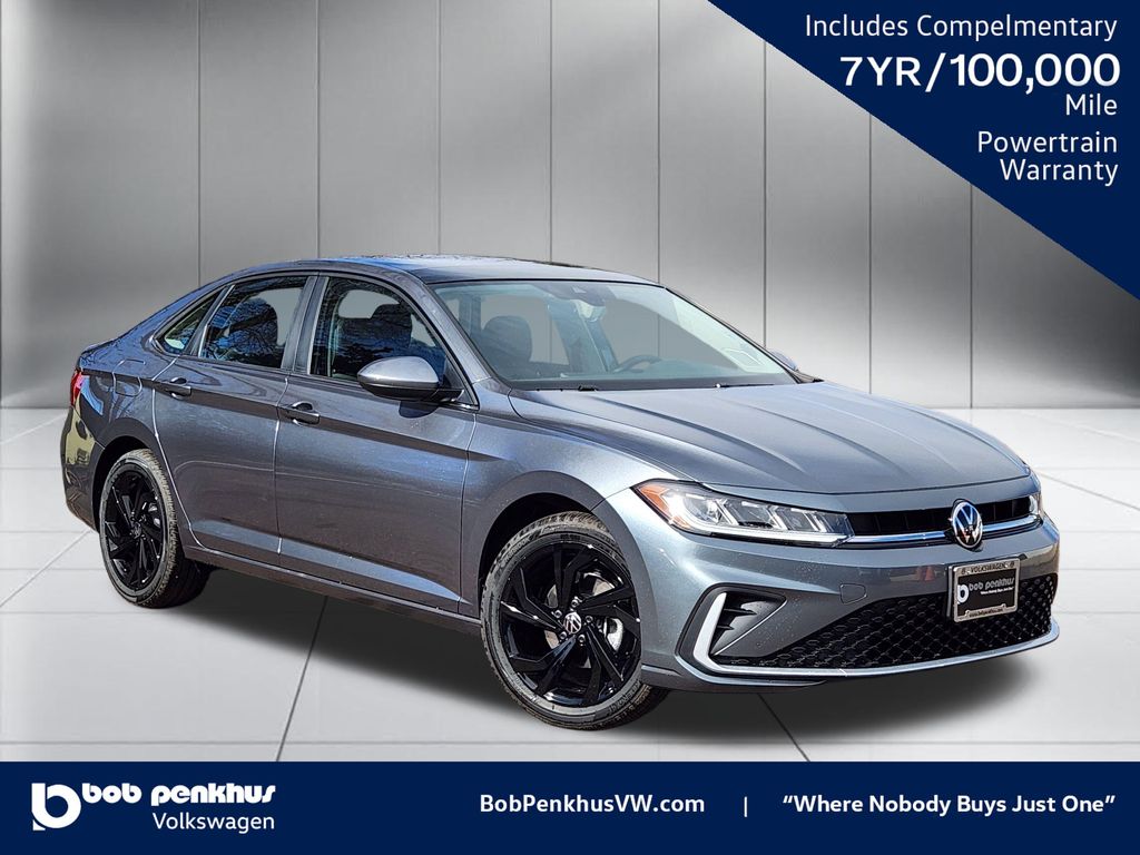 Platinum Gray Metallic 2026 Volkswagen Jetta Sedan Front-Wheel Drive 8-Speed Automatic
