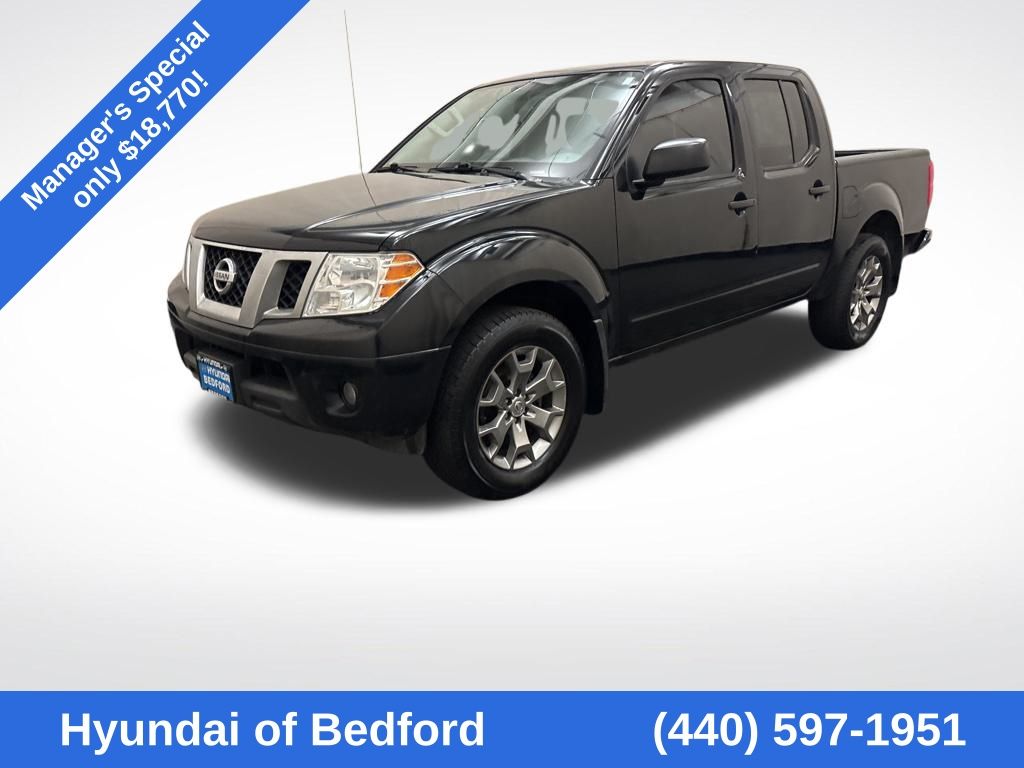 Gray (Magnetic Black Pearl) 2020 Nissan Frontier SV Crew Cab 4WD Pickup Truck Four-Wheel Drive 9-Speed Automatic