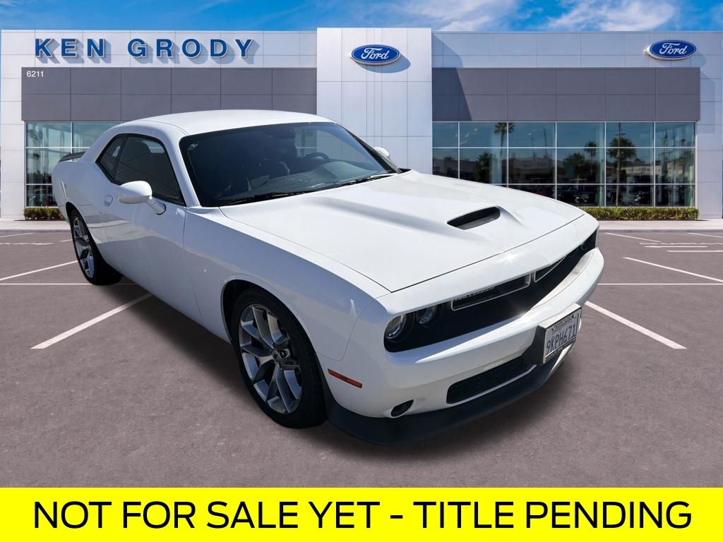 White Knuckle Clearcoat 2023 Dodge Challenger Coupe Rear-Wheel Drive 8-Speed Automatic