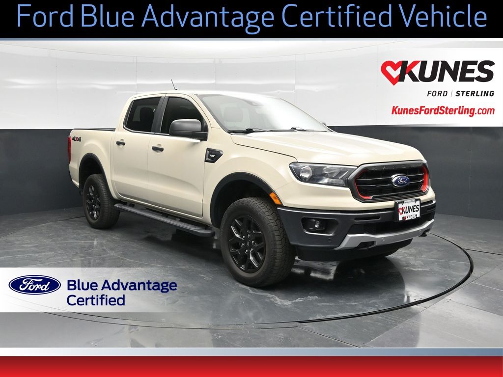 Desert Sand 2022 Ford Ranger XLT SuperCrew 4WD Pickup Truck Four-Wheel Drive Automatic