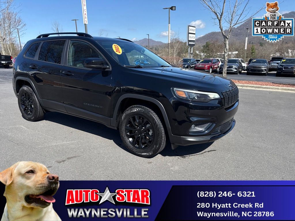 used 2023 Jeep Cherokee car, priced at $23,589