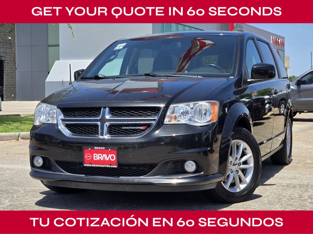 2019 Dodge Grand Caravan SXT Black at North Houston Mitsubishi