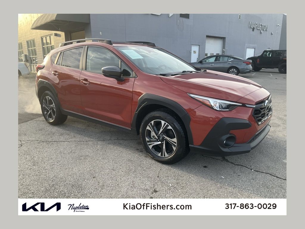 Sun Blaze Pearl 2025 Subaru Crosstrek Premium AWD SUV / Crossover All-Wheel Drive Continuously Variable Transmission