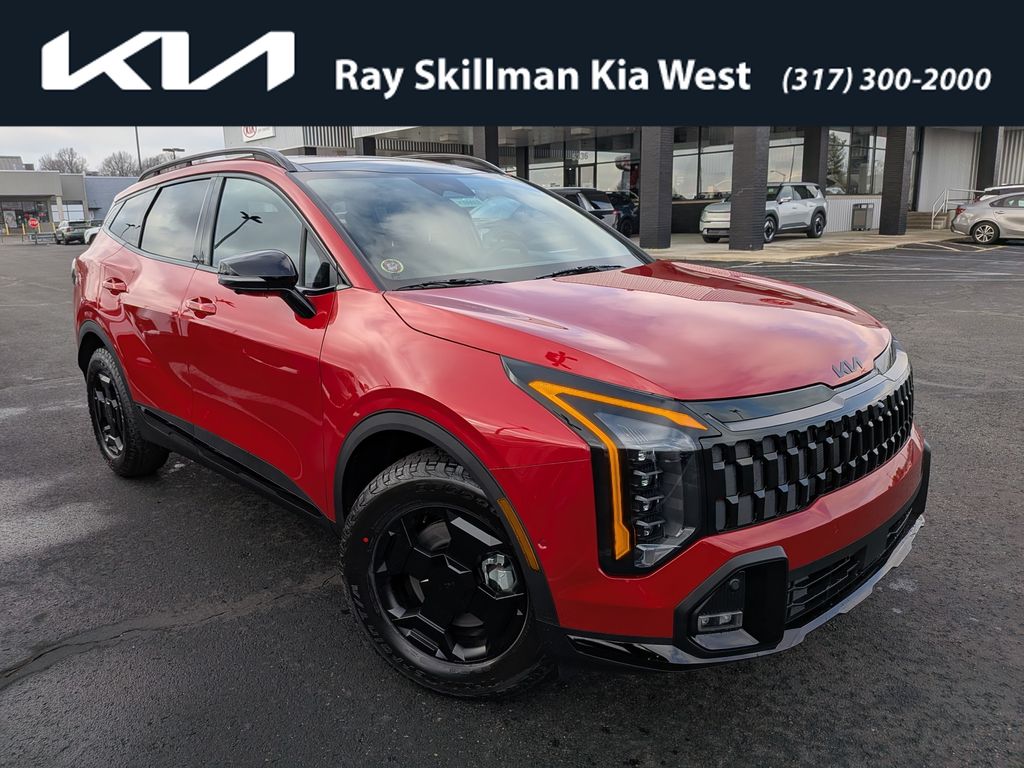 Red 2026 Kia Sportage X-Pro Prestige AWD SUV / Crossover All-Wheel Drive 8-Speed Automatic