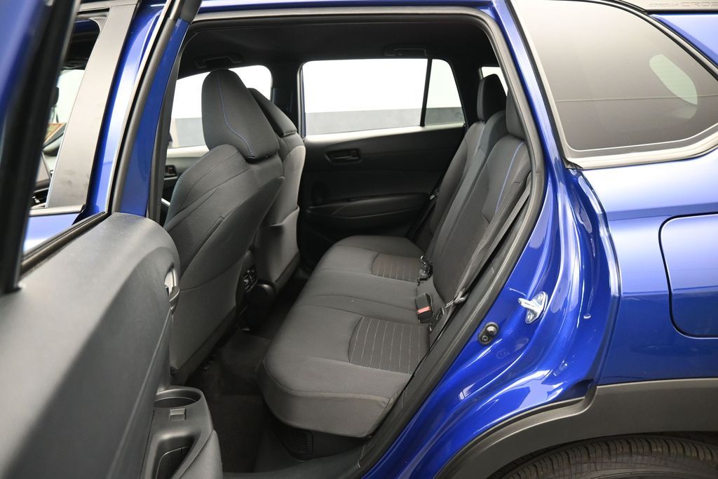 Used 2024 Blue Toyota Hybrid SE image 28