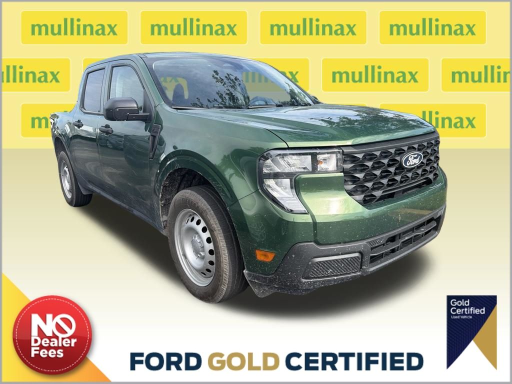 Green 2025 Ford Maverick Pickup Truck Front-Wheel Drive Continuously Variable Transmission