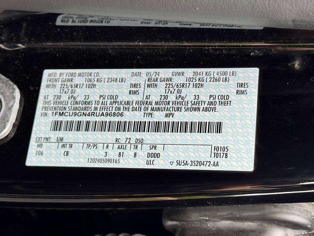Used 2024 Ford Escape SUV