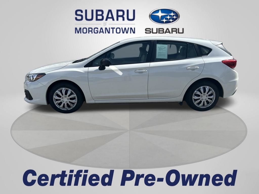 Crystal White Pearl 2022 Subaru Impreza Wagon AWD Wagon All-Wheel Drive Continuously Variable Transmission