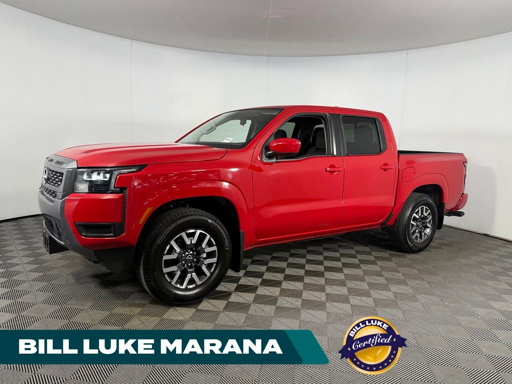 Red Alert 2026 Nissan Frontier Pickup Truck 4X2 9-Speed Automatic Overdrive