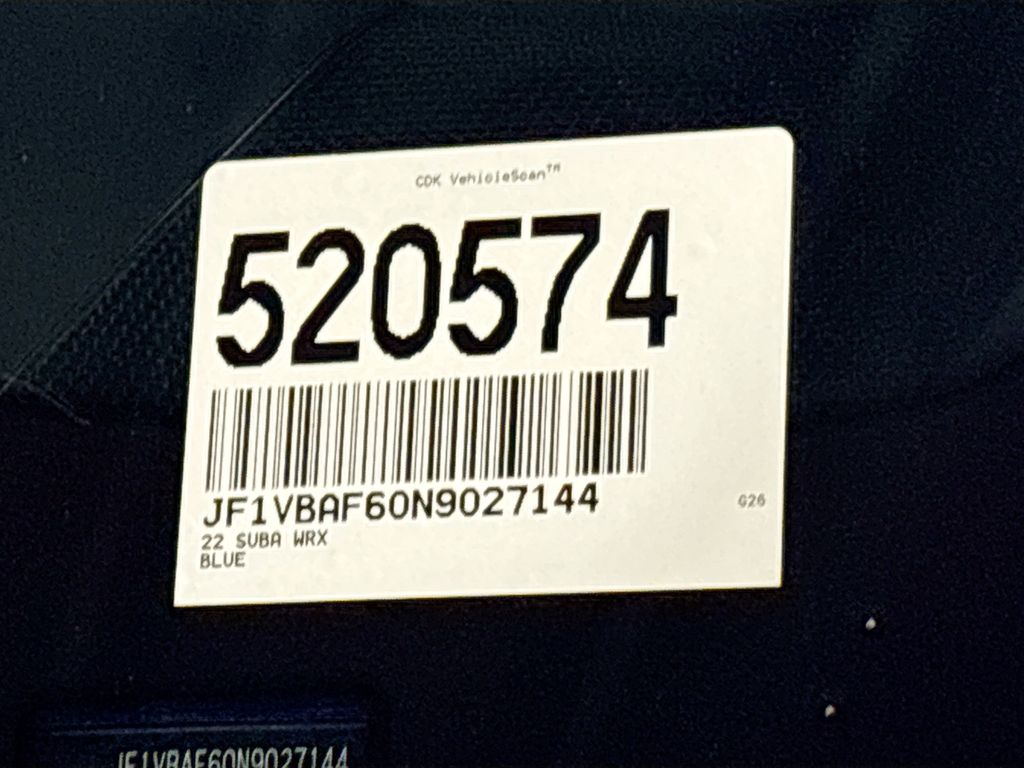 2022 Subaru WRX Premium