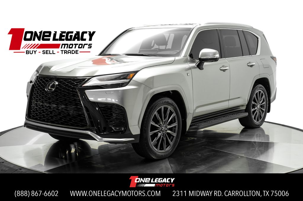Silver 2024 Lexus LX SUV / Crossover  Automatic