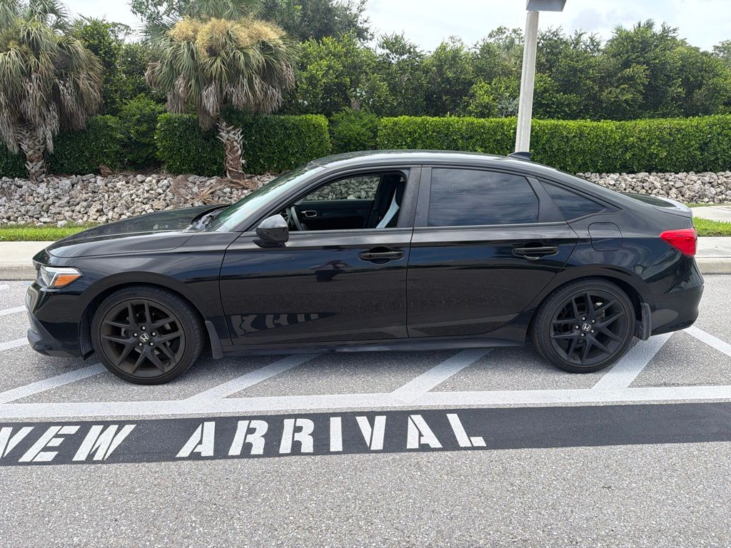 Certified Used 2023 Crystal Black Pearl Honda Sport image 2