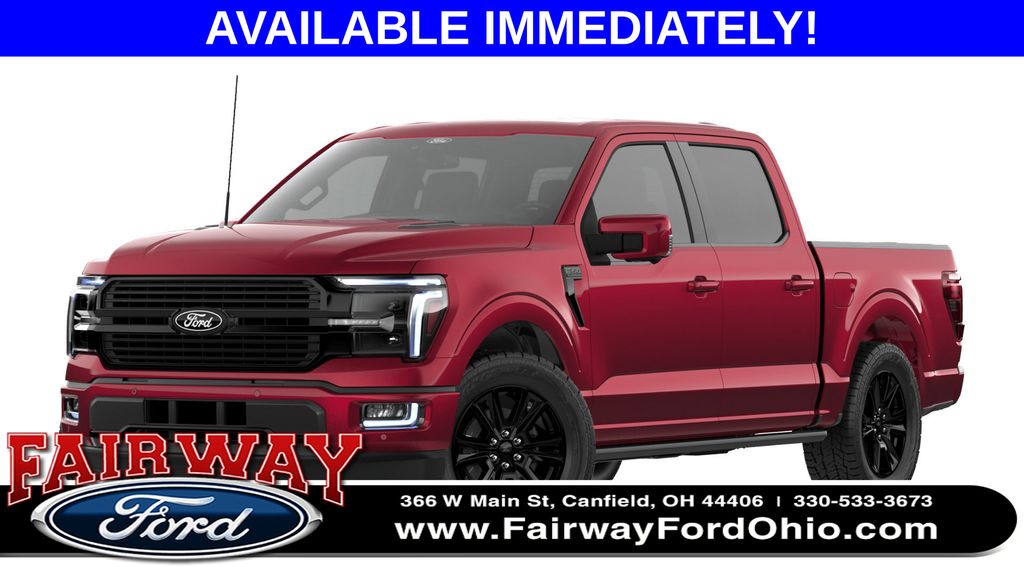 Ruby Red Metallic Tinted Clearcoat 2026 Ford F-150 Pickup Truck Four-Wheel Drive Automatic