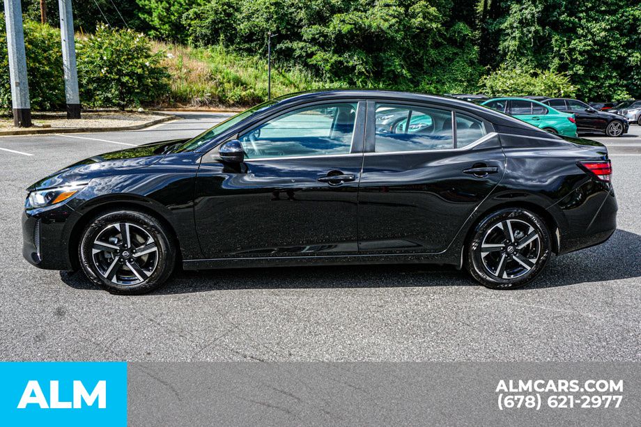 Used 2024 Black Nissan SV image 6
