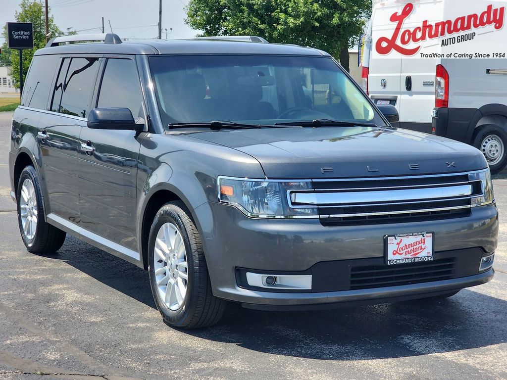 Gray (Magnetic) 2018 Ford Flex SEL AWD SUV / Crossover All-Wheel Drive 6-Speed Automatic